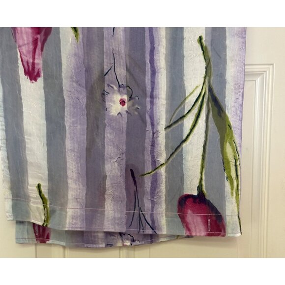 Colorful Shower Polyester Print Curtains Purple Green Pink - Picture 5 of 7